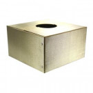 6 in. Dia Deluxe Sparkle Striped Silver/Gold Design Tree Skirt Box-76576 302640740