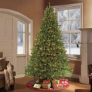 7 ft. Pre-lit Fraser Fir Artificial Christmas Tree with 700 UL Warm White LED Lights-277-FF-75LW7 303220727