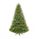 7 ft. Pre-Lit Incandescent Fraser Fir Artificial Christmas Tree with 750 UL Multi Lights-277-FF-75M75 303220717
