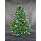 7.5 ft. Pre-Lit LED California Cedar Artificial Tree with RGB Color-Changing Lights-2214101-IHO 301933012