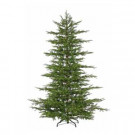7.5 ft. Pre-Lit LED Natural Cut Layered Mesa Pine Artificial Christmas Tree with Micro Lights-6605--75MLWW 302452301