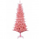 7.5 ft. Pre-Lit Pink Tuscany Tinsel Christmas Tree-6036--75PK 302452316