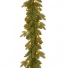 9 ft. Avalon Spruce Garland with Clear Lights-PEAV7-300-9A-1 300330522