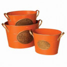 9.75 in Pumpkin Patch Farms Halloween Buckets (Set of 3)-2212430EC 302480200