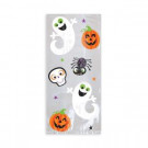 Amscan 11.5 in. x 5 in. x 3.25 in. Halloween Cello Bag (20-Count, 5-Pack)-370259 300598919