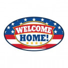 Amscan 4 in. x 6 in. Welcome Home Car Magnet (3-Pack)-241732 301563398