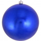 Christmas by Krebs 10 in. Azure Blue Shatterproof Ball (Set of 4)-CBK40511 206432406