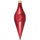 Christmas by Krebs 12-2/3 in. Sonic Red Shatterproof Long Drop Ornament (Pack of 12)-CBK30681 206214906