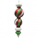 Christmas by Krebs 44 in. North Pole Shatterproof Finial with Swirls Ornament-CBK40125 206214913