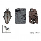 Dress Up Accessory For Skeleton Horse including Mask, Black Cloak, Bride-7342-17949 301502302