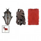 Dress Up Accessory For Skeleton Horse including Mask, Red Cloak, Bride-7342-17948 301502298