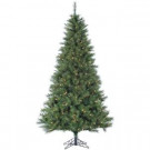 Fraser Hill Farm 6.5 ft. Pre-Lit Canyon Pine Artificial Christmas Tree with 400 Clear Smart String Lights-FFCM065-3GR 303115049