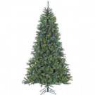Fraser Hill Farm 9 ft. Pre-lit LED Canyon Pine Artificial Christmas Tree with 900 Multi-Color String Lights-FFCM090-6GR 303115159