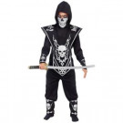 Fun World Boys Silver Skull Lord Ninja Costume-FW110092S_M 204431107