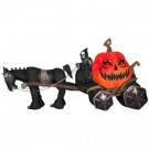 Gemmy 14 ft. Projection Inflatable-Fire and Ice-Grim Reaper, Carriage (RRY)-74428 301221981