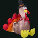 Gemmy 61.42 in. L x 51.18 in. W x 59.84 in. H Inflatable Turkey-59700X 300060755