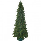 General Foam 9 ft. Pre-Lit Slender Spruce Artificial Christmas Tree with Multi-Colored Lights-HD-LP90M85 203321381