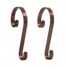 Haute Decor Oil-Rubbed Bronze Stocking Scrolls Stocking Holders (2-Pack)-SS0211 300901598