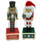 Home Accents Holiday 12 in. Music Box Nutcracker (2 Assorted)-V226-HXFG064BD 301579128