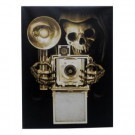Home Accents Holiday 15 in. x 20 in. Haunted Photographer LED Canvas with Sound-HL70078 301217003