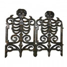 Home Accents Holiday 30 in. Victorian Skeleton Fence-Rust-5127226 301200947