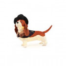 Home Accents Holiday 30IN 60L LED FUZZY BASSETT HOUND-TY149-1714-1 301682274