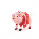 Home Accents Holiday 32IN 120L LED FUZZY PINK PIG WITH TUTU-TY471-1714 301685574
