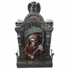 Home Accents Holiday 36in H Lighted Screaming Reaper Tombstone-MH4007 301148366