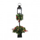 Home Accents Holiday 4 ft. Artificial Lantern Porch Tree with 70 Lights-693935 205915450