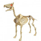 Home Accents Holiday 52 in. Standing Skeleton Pony with LED Illuminated Eyes-7342-69975 301148716