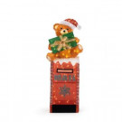 Home Accents Holiday 60IN 200L LED Animated Teddy Bear & Mailbox-TY330-1714 301685218