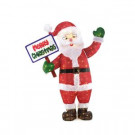 Home Accents Holiday 60IN 200L LED TINSEL SANTA WITH SIGN-TY201-1714-1 301685711