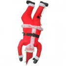 Home Accents Holiday 6.5 ft. Inflatable Realistic Airblown Hanging Santa-15814 301693607