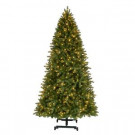 Home Accents Holiday 7 ft. to 9 ft. Pre-Lit LED Virginia Pine Grow and Stow Quick Set Artificial Christmas Tree with Color Changing Lights-TG90P3A61D04 301575767