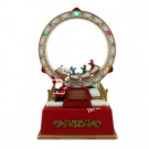 Home Accents Holiday 7 in. Musical Roller Coaster with LED Lights-4201-07694HD 205927806
