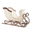 Home Accents Holiday 70 in. 180-Light LED White PVC Sleigh-TY605-1711-1 301685462