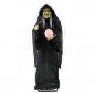Home Accents Holiday 72 in. Animated Standing Spell Making Witch with LED Illuminated Crystal Ball-7330-72949 301148883