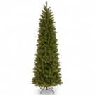Home Accents Holiday 7.5 ft. Feel-Real Downswept Douglas Pre-Lit Slim Tree-PEDD1-306L-75 301582612