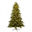 Home Accents Holiday 7.5 ft. Pre-Lit Rustic Spruce with Color-Changing LED Lights-RL75064-RPHO 301575633