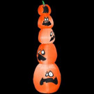 Home Accents Holiday 8 ft. - Airblown Lighted Stacked Pumpkins-63375X 203462195