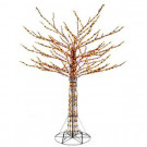 Home Accents Holiday 8 ft. Orange LED Twig Tree-4406002BK-15UHO 301226861