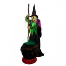 Home Accents Holiday 80 in. Gertie Cauldron Witch-5124417 301200862