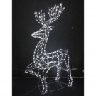 Home Accents Holiday 84 in. LED Pure White LED Elegant Buck-4401058UHO 301586644