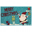 Home Accents Holiday Be Merry Tonight 18 in. x 30 in. Printed Holiday Mat-564384 301747784