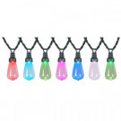 LightShow 20-Light ColorMotion Clear Edison Style Bulbs Light string-110780 301683734