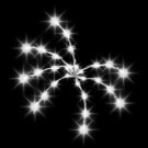 LightShow 28-Light LED White Fireworks Hanging Light Decor Set-40006 300867179