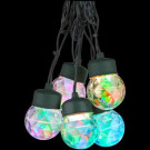 LightShow 8-Light Red Green Blue Round Light String with Clips Set-48335 300120917