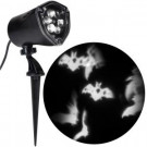 LightShow LED Projection Chasing White Bats Strobe Spotlight-72823 301148886