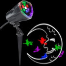 LightShow LED Projection Plus-Whirl-a-Motion and Static-Witch with Moon-74287 301148951