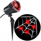 LightShow LED Projection Plus Whirl-A-Motion Static Red Spider with White Web-74343 301148645